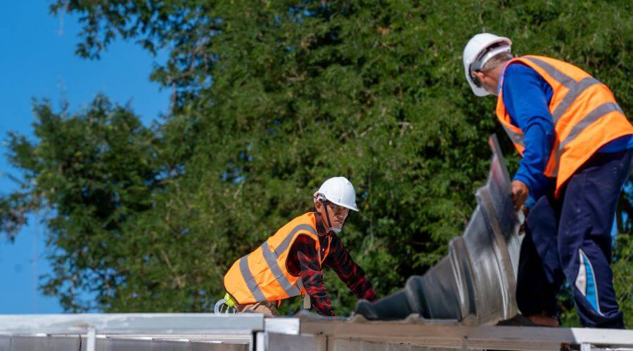 Professional metal roof installation in Rentz, GA